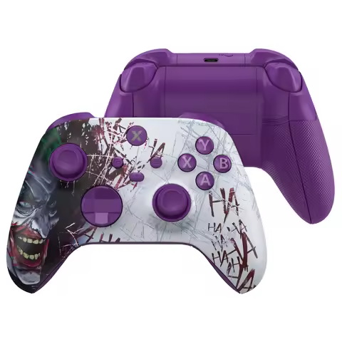 eXtremeRate For Xbox Core Controller Rubberized Full Set Shell & Buttons & Handles & Backplate Case 