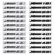 Suitable for BMW X5 X3 X6 XDrive Car Logo 28-Character Plate 35i Word Logo 40i Displacement Logo 50i