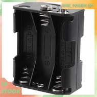[99MY]Double Side Spring 6 x 1.5 V AA Battery Holder Case Box Black