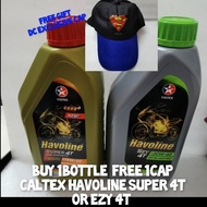Caltex Havoline Super 4T semi synthetic 15W-50 Ezy 4T SAE 20W-40 motocycle engine oil 100% original