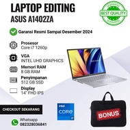 Laptop Asus A1402ZA Core i7 1260p RAM 8GB SSD 512GB 