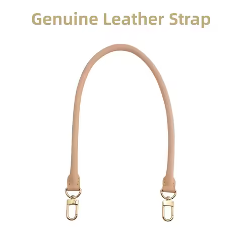 100% Genuine Vachetta Leather Bag Strap for LV Speedy 20 25 30 Shoulder Straps Long Bags Belts Repla