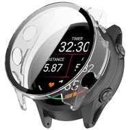 For Garmin Forerunner 570 42mm/47mm Watch Case Tempered PC one-piece Case