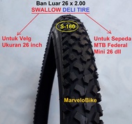 Ban Luar Sepeda 26 x 2.00 Swallow S-160