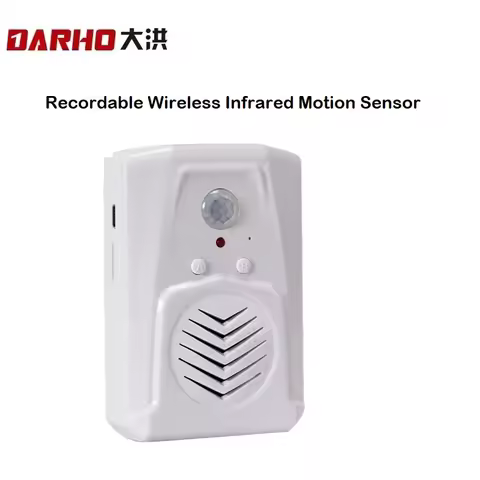 Darho Wireless Infrared Motion Senso Recordable Epidemic Prevention Reminder For Shop Store Visitor 