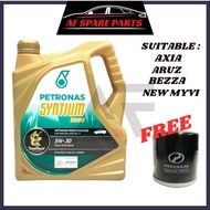 PETRONAS Syntium 3000 5w 30 Minyak Enjin Kereta Fully Synthetic Minyak Hitam Petronas Engine Oil 5w3