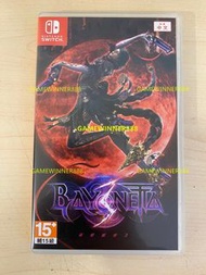 《今日快閃價》（中古二手）Switch NS遊戲 獵天使魔女 3 / 魔兵驚天錄 3 / BAYONETTA 3 港版中英日文版