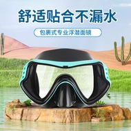 snorkeling mask snorkeling mask kids Cermin mata selam, cermin mata silikon bingkai besar, set tiub 