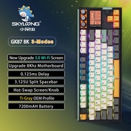 SKYLOONG GK87 Pro Wireless Mechanical Keyboard 8KHz Polling Rate 3-mode Connection Three Knobs/V3.0