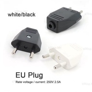 EU Plug AC power Adapter 220v 2.5A Male Euro Replacement Outlets Rewireable Electeical Socket  MY9B
