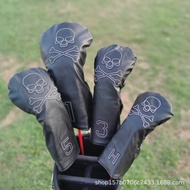 Leather Golf Headcover Driver Fairway Hybrid | Sarung Kulit Headcover Driver Fairway Hybrid Golf
