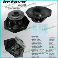 Terjangkau Speaker Komponen 18 Inch Betavo B 18 V 520. Betavo B 18 V