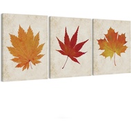 STHTTSW Fall Decor, Vintage Fall Decorations for Home Bedroom Kitchen Office Bathroom Wall Art, Mapl