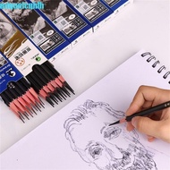 MIQUEL 12Pcs Drawing Pencils Black Pencils 12B 14B Hard Charcoal Professional 7B 8B 10B 12Pcs/box 2B