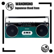 【Japan Quality】[Used Item] Aiwa Audio-G RCP2 Radio Cassette Tape Player Green GAA4-RCP0002(GN) Ship 