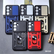 Samsung S25 Samsung S25 Plus Samsung S25 Ultra Case Robot Slide Camera Protect + Ringstand Samsung S