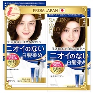 Salon de Pro Gray Hair Dyeing Fragrance Free Hair Color Quick Dye Cream 4 Light Brown [Quasi-drug] 2