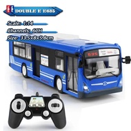 ✈️Fast Shipping✈️ Double E635-003 RC Bus 2.4GHz Remote Control Open Door Bus With Realistic Sound An