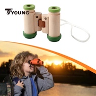 [Available] Kids Binoculars Toy Jungle Binoculars Portable Children Observation Shockproof Telescope