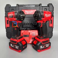 Milwaukee 2855 Impact Wrench 4 Points/Milwaukee 2853 Impact Screwdriver Brushless Motor Four-speed S