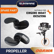 OGAWA OES2196 Engine Boat Motor Outboard - Propeller / Kipas Enjin Boat (Original Spare Part)