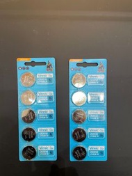 🔥最平最抵🔥 Vinnic CR2016 電餅 電芯 鈕型電池 Lithium Coin CR2016 (3V) - 5粒裝