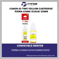 Canon GI-790Y Yellow Cartridge For PIXMA G1000/G1010/G2000