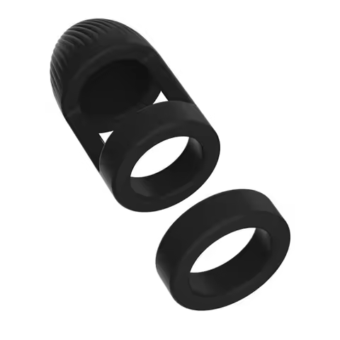 Male Cock Ring Delay Ejaculation Ball Stretcher Scrotum Ring Testicle Stretching Exerciser