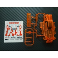 Tamiya Hotshot Jr Body Limited Edition MallSMC - Clear Orange - MS Chassis - Rep