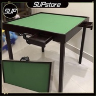 SUPstore Foldable Mahjong Table 84 X 84cm Solid Wood Portable （ Can Also Be Used As A Dining Table ） ZW2P Z5LX
