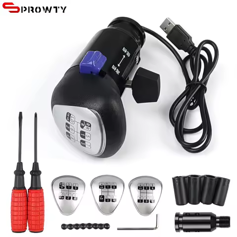 USB Truck Simulator PC Shifter Gearshift Knob for Logitech G29 G27 G25 G920 Gearshift Shifter Knob f