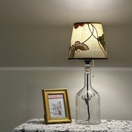 遊蝶-手作桌燈+蘇格蘭DALMORE酒瓶