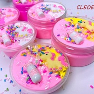 CLEOES Unicorn Puff Slime Clay, Rainbow Slime Cute Unicorn, Cotton Mud Plastic Clay Light Clay Modeling Polymer Kid Toy