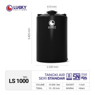 Tangki / Toren Air Lucky Standar 10000 liter (LS1000) - Hijau