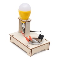 School Elementary Diy Wood Salt Water Electric Generator Science Experiment Educational Stem Toy