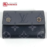 LOUIS VUITTONRFIC Monogram Eclipse Discovery Compact 錢包 三折錢包