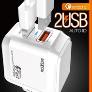 Moxom KH-70 fast charge 18W power adapter all phones QC3.0