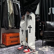 Chrome hearts Chrome hearts High Street Distressed Washed Pants