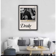 DRAKE MUSIC ALBUM POSTER WALL DECORATION SIGN - WALL DISPLAY DECORATION