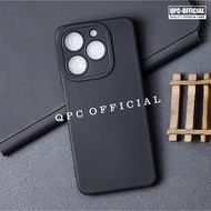 Itel A50 Case Pro Camera Case Slim BlackMatte Silicone Itel A50