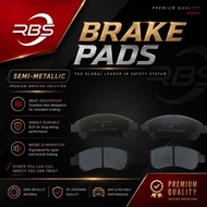 [UNCLE SPARE PART] PERODUA ARUZ FRONT SEMI-METALLIC BRAKE PAD - RBS