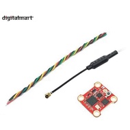5.8G 400mW VTX 40CH Analog Video Transmitter Adjustable Power VTX Support TBS Protocol for FPV RC Dr