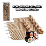 Bamboo Sushi Rolling Mat - Onigiri Rice Roller, Sushi Maker Tools / Tikar Sushi Buluh 寿司竹卷帘