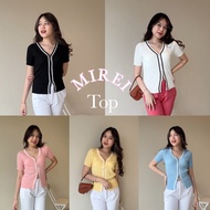 Maureen] Mirei Top - korean style Women's Top
