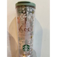 Starbucks Bee My Valentine tumbler