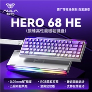 AULA WiN 60/68HE Hero68 HE  Magnetic Switch Keyboard RGB (SOCD) รับประกัน 2ปี