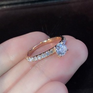 14K Gold Promise Ring Diamond Ring Wedding 925 Silver Ring Wholesale Korean Jewelry