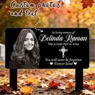 Customized Memorial Plaque - High-Quality Acrylic Plaque (Size: 25-40cm/9.8-15.7 Inches), Customizab