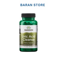 Swanson Uric Acid Cleanse 60 capsules - Baran Store