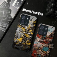 Case poco C85 - Softcase Glass Kaca poco C85 - Casing hp poco C85 - Silicone poco C85 - Casing Xiaom